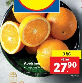 Lidl Apelsiner 3kg erbjuda
