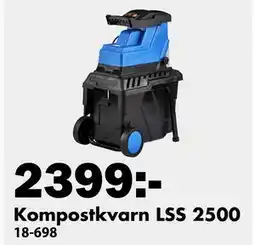 Biltema Kompostkvarn LSS 2500, SEK 2399 erbjuda