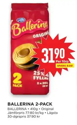 Willys BALLERINA 2-PACK, SEK 31.9 erbjuda