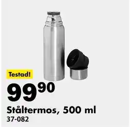 Biltema Ståltermos, 500 ml, SEK 99.9 erbjuda