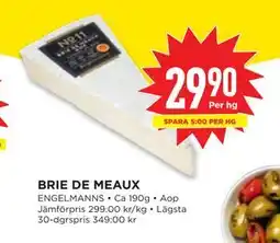 Willys BRIE DE MEAUX, SEK 29.9 erbjuda
