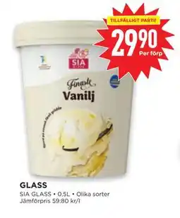 Willys GLASS, SEK 29.9 erbjuda