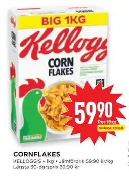 Willys CORNFLAKES, SEK 59.9 erbjuda