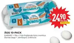 Willys Hemma ÄGG 10-PACK, SEK 24.9 erbjuda
