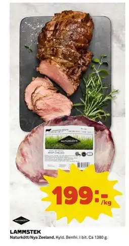 Coop Daglivs LAMMSTEK, SEK 199 erbjuda