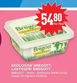 Willys EKOLOGISK BREGOTT, LAKTOSFRI BREGOTT, SEK 54.8 erbjuda