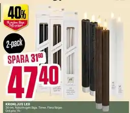 ÖoB KRONLJUS LED, SEK 47.4 erbjuda