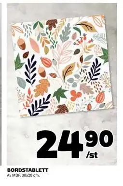 Coop Daglivs BORDSTABLETT, SEK 24.9 erbjuda