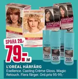 ÖoB L’ORÉAL HÅRFÄRG, SEK 79 erbjuda