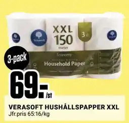 ÖoB VERASOFT HUSHÅLLSPAPPER XXL, SEK 69 erbjuda