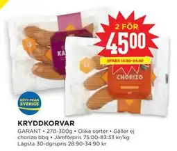 Willys Hemma KRYDDKORVAR, SEK 45 erbjuda
