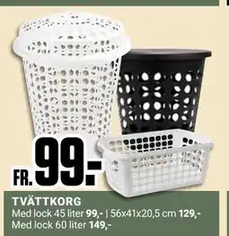 ÖoB TVÄTTKORG erbjuda