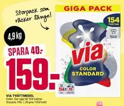 ÖoB VIA TVÄTTMEDEL, SEK 159 erbjuda