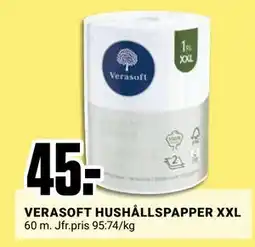 ÖoB VERASOFT HUSHÅLLSPAPPER XXL, SEK 45 erbjuda