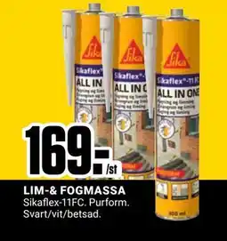 ÖoB LIM-& FOGMASSA, SEK 169 erbjuda
