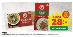 Coop Daglivs PASTA, Medlemspris erbjuda