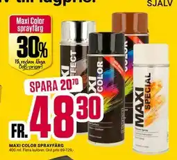 ÖoB MAXI COLOR SPRAYFÄRG, SEK 48.3 erbjuda
