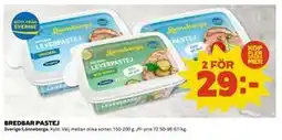 Coop Daglivs BREDBAR PASTEJ, SEK 29 erbjuda