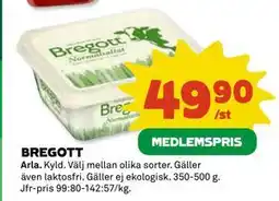 Coop Daglivs BREGOTT, Medlemspris erbjuda