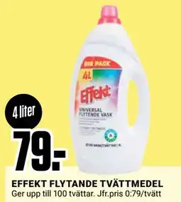 ÖoB EFFEKT FLYTANDE TVÄTTMEDEL, SEK 79 erbjuda