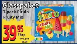 Supergrossen Glasspaket Pirulo Fruity Mix, SEK 39.95 erbjuda