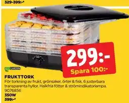 Jem&Fix FRUKTTORK, SEK 299 erbjuda