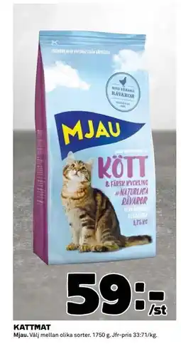 Coop Daglivs KATTMAT, SEK 59 erbjuda