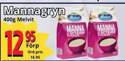 Supergrossen Mannagryn, SEK 12.95 erbjuda
