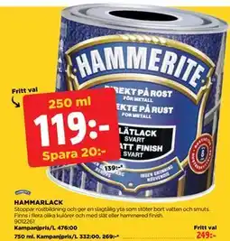 Jem&Fix HAMMARLACK erbjuda