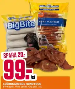 ÖoB Sjöbogårdens hundtugg erbjuda