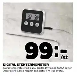 Coop Daglivs DIGITAL STEKTERMOMETER, SEK 99 erbjuda