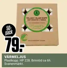 ÖoB VÄRMELJUS, SEK 79 erbjuda