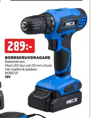 Jem&Fix BORRSKRUVDRAGARE, SEK 289 erbjuda