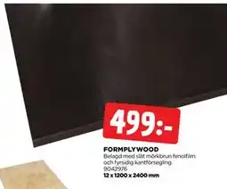 Jem&Fix FORMPLYWOOD, SEK 499 erbjuda