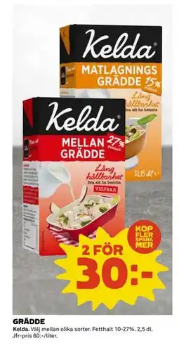 Coop Daglivs GRÄDDE, SEK 30 erbjuda