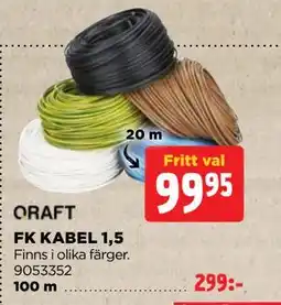 Jem&Fix FK KABEL 1,5 erbjuda