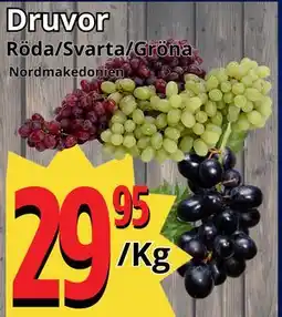 Supergrossen Druvor, SEK 29.95 erbjuda