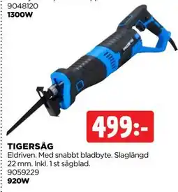 Jem&Fix TIGERSÅG, SEK 499 erbjuda