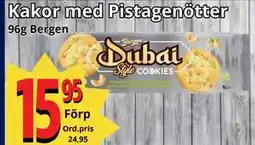 Supergrossen Kakor med Pistagenötter, SEK 15.95 erbjuda