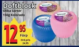 Supergrossen Doftblock, SEK 12.95 erbjuda
