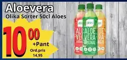 Supergrossen Aloevera, SEK 10 erbjuda