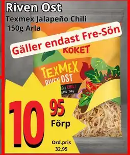 Supergrossen Riven Ost, SEK 10.95 erbjuda