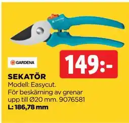 Jem&Fix SEKATÖR, SEK 149 erbjuda