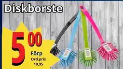 Supergrossen Diskborste, SEK 5 erbjuda