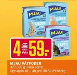 ÖoB Mjau våtfoder erbjuda