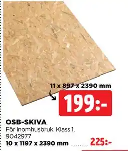 Jem&Fix OSB-SKIVA erbjuda