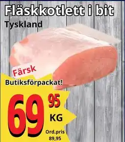 Supergrossen Fläskkotlett i bit, SEK 69.95 erbjuda