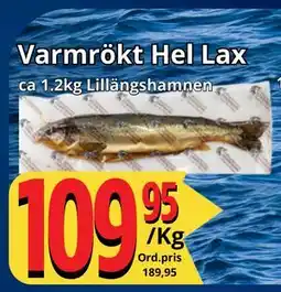 Supergrossen Varmrökt Hel Lax, SEK 109.95 erbjuda