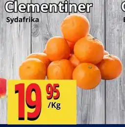Supergrossen Clementiner, SEK 19.95 erbjuda