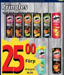 Supergrossen Pringles, SEK 25 erbjuda